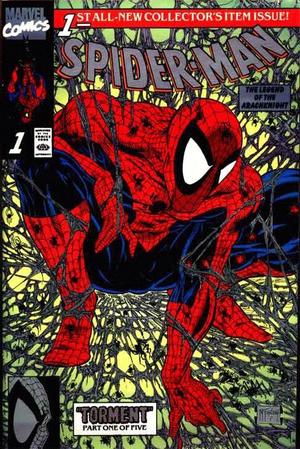 [Spider-Man Vol. 1, No. 1 (platinum edition - silver & green cover)]