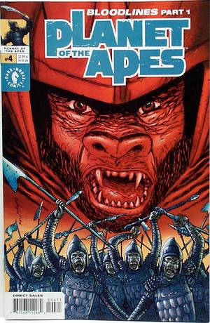 [Planet of the Apes (series 2) #4 (art cover)]