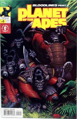 [Planet of the Apes (series 2) #5 (art cover)]