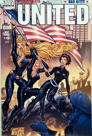 [Lady Death / Chastity / Bad Kitty: United #1 (standard cover - Ron Adrian)]