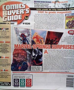 [Comics Buyer's Guide #1526]