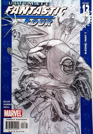 [Ultimate Fantastic Four Vol. 1, No. 13 (sketch cover)]