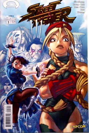 [Street Fighter Vol. 1 Issue 2 (1st printing, Cover B - Adam Warren - gold logo edition)]