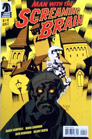 [Man with the Screaming Brain #4 (Cover B - Mike Mignola)]