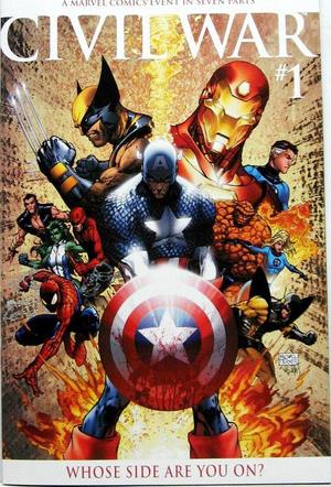 [Civil War No. 1 (1st printing, variant cover - Michael Turner)]