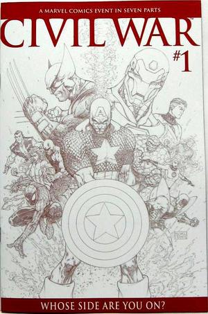 [Civil War No. 1 (1st printing, variant sketch cover - Michael Turner)]