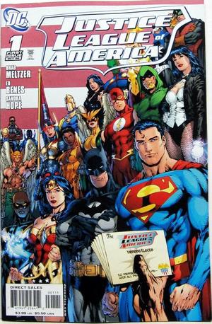 [Justice League of America (series 2) 1 (1st printing, Cover B - Ed Benes right half: Superman, Batman & Wonder Woman)]