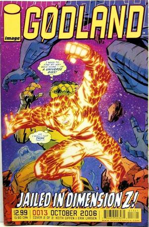 [Godland #13 (Cover 2: Keith Giffen & Erik Larsen)]