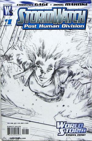 [Stormwatch - P.H.D. #1 (variant sketch cover - Trevor Hairsine)]