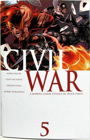 [Civil War No. 5 (standard cover - Steve McNiven)]