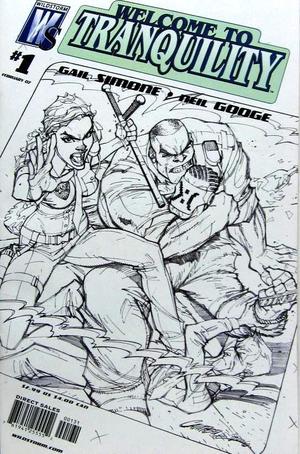 [Welcome to Tranquility 1 (variant sketch cover - J. Scott Campbell)]