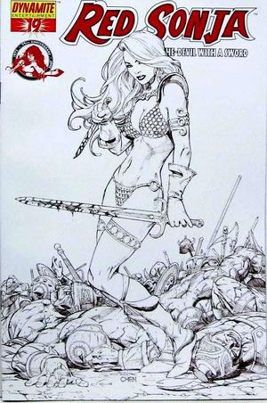 [Red Sonja (series 4) Issue #19 (Sketch Incentive Cover - Sean Chen)]