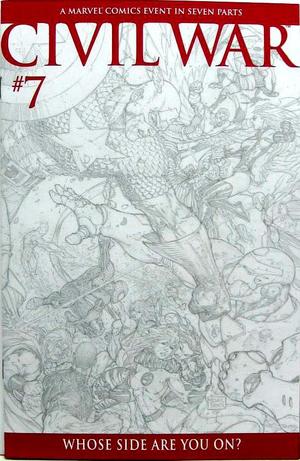 [Civil War No. 7 (variant sketch cover -  Michael Turner)]