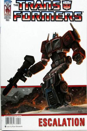 [Transformers - Escalation #4 (Cover B - Klaus Scherwinski)]