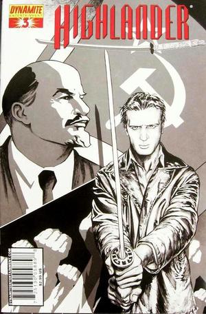 [Highlander #3 (variant b&w cover - Stephen Sadowski)]