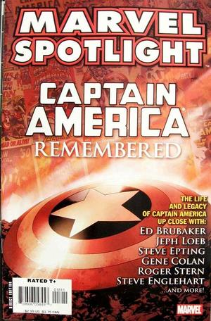 [Marvel Spotlight (series 3) Captain America Remembered]