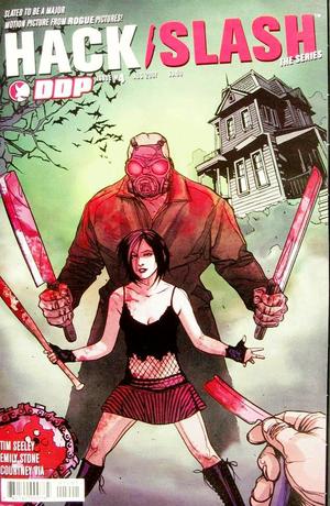 [Hack / Slash #4 (Jeremy Haun cover - green background)]