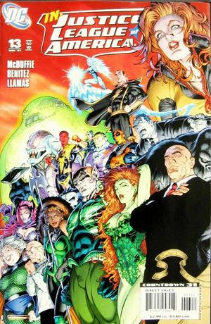 [Justice League of America (series 2) 13 (left-half cover)]