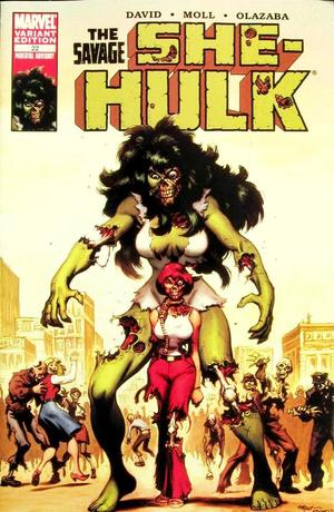 [She-Hulk (series 2) No. 22 (variant zombie cover - Ed McGuinness)]