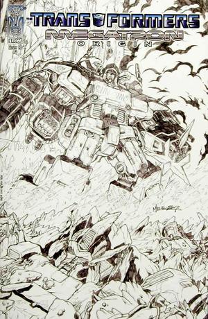 [Transformers: Megatron - Origin #4 (Retailer Incentive Sketch Cover - Alex Milne)]