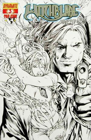 [Witchblade: Shades of Gray #3 (Incentive B&W Cover - E-Bas)]