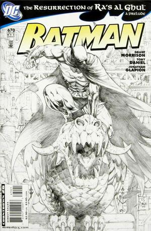 [Batman 670 (1st printing, variant sketch cover)]