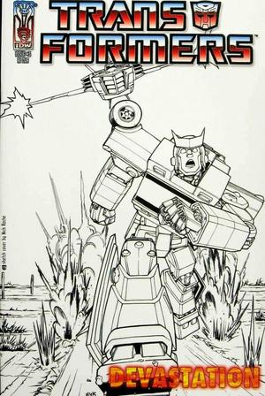 [Transformers - Devastation #3 (Retailer Incentive Sketch Cover - Nick Roche)]
