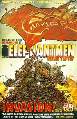 [Elephantmen - War Toys #1 (Cover B - Iwo Jima homage)]