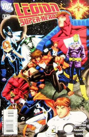 [Legion of Super-Heroes (series 5) 37 (left cover)]
