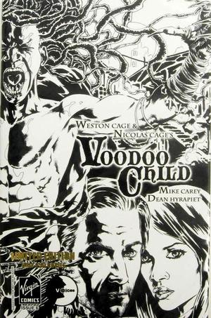 [Nicolas Cage's Voodoo Child #6 (Dean Ruben Hyrapiet Limited B&W Cover)]