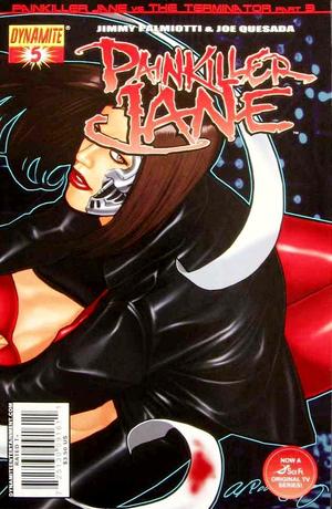 [Painkiller Jane (series 3) Issue #5 (Cover B - right half)]
