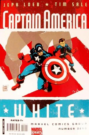 [Captain America: White No. 0 (standard cover - white background)]