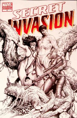 [Secret Invasion No. 4 (variant sketch cover - Steve McNiven)]
