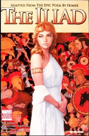 [Marvel Illustrated: The Iliad No. 1 (variant book market cover)]