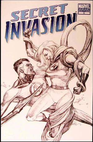 [Secret Invasion No. 5 (variant sketch cover - Leinil Francis Yu)]