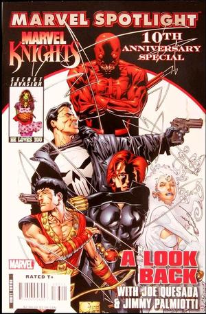 [Marvel Spotlight (series 3) Marvel Knights 10th Anniversary (standard cover - Quesada / Palmiotti)]