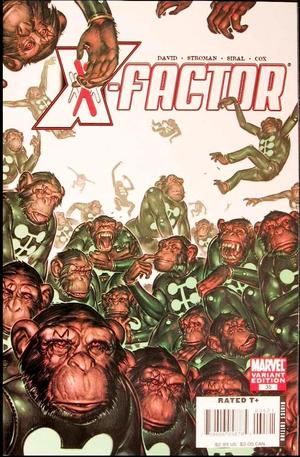 [X-Factor (series 3) No. 35 (variant monkey cover)]