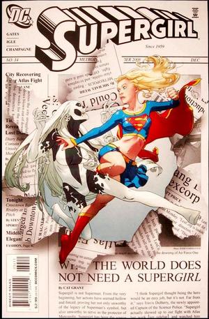 [Supergirl (series 5) 34 (standard cover - Joshua Middleton)]