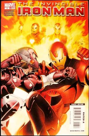 [Invincible Iron Man No. 6 (standard cover - Salvador Larroca)]