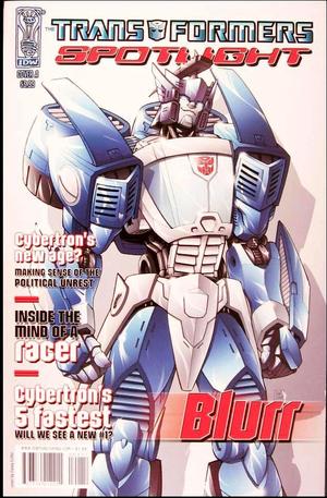 [Transformers Spotlight #20: Blurr (Cover A - Casey Coller)]