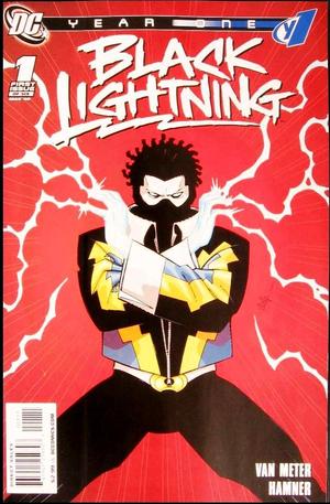 [Black Lightning: Year One 1 (white logo)]