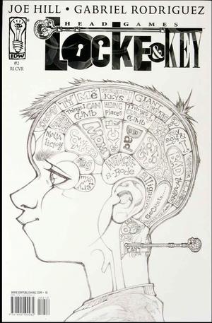 [Locke & Key - Head Games #2 (retailer incentive sketch cover)]