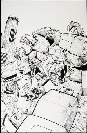 [Transformers Spotlight #21: Jazz (Retailer Incentive Sketch Cover - E.J. Su)]