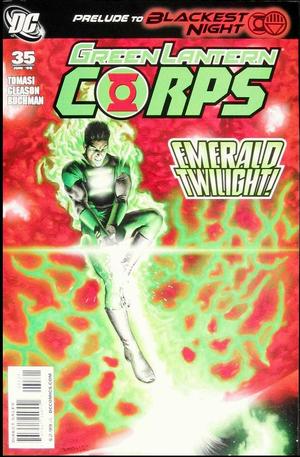 [Green Lantern Corps (series 2) 35 (1st printing, variant cover - Rodolfo Migliari)]