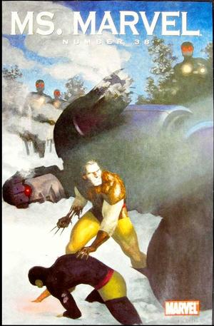 [Ms. Marvel (series 2) No. 38 (variant Wolverine Art Appreciation cover - Paolo Rivera)]