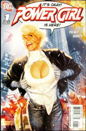 [Power Girl (series 2) 1 (Adam Hughes cover)]