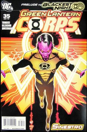 [Green Lantern Corps (series 2) 35 (corrected printing - black lantern in logo)]