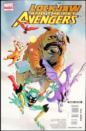 [Lockjaw and the Pet Avengers No. 1 (1st printing, standard cover - Karl Kerschl)]