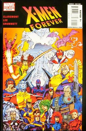 [X-Men Forever (series 2) Alpha No. 1 (top half cover)]