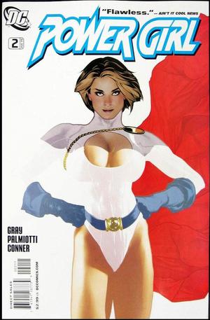 [Power Girl (series 2) 2 (Adam Hughes cover)]